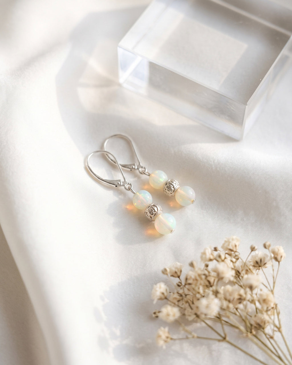 AAA Grade Opal Earrings