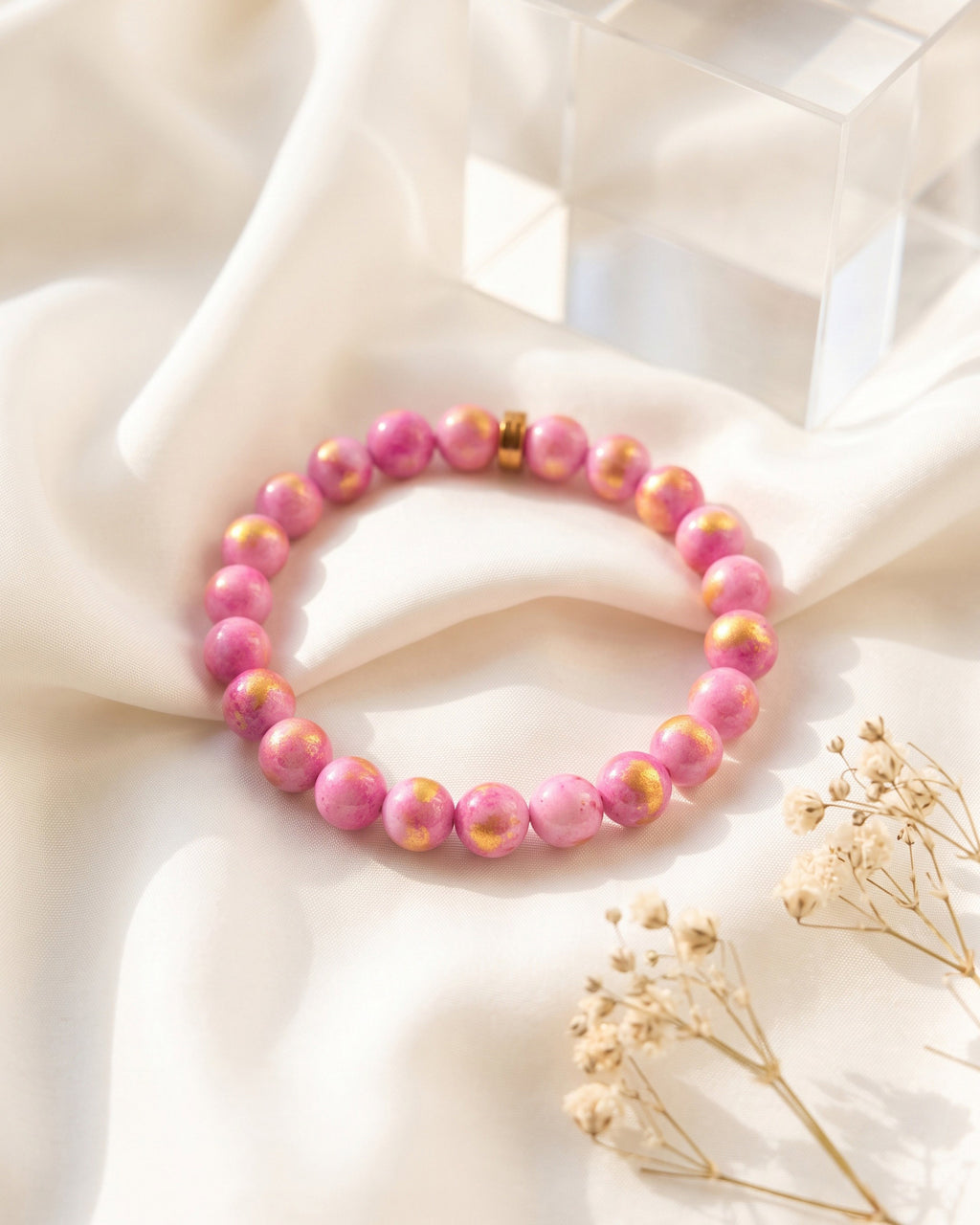 Pink Golden Jade