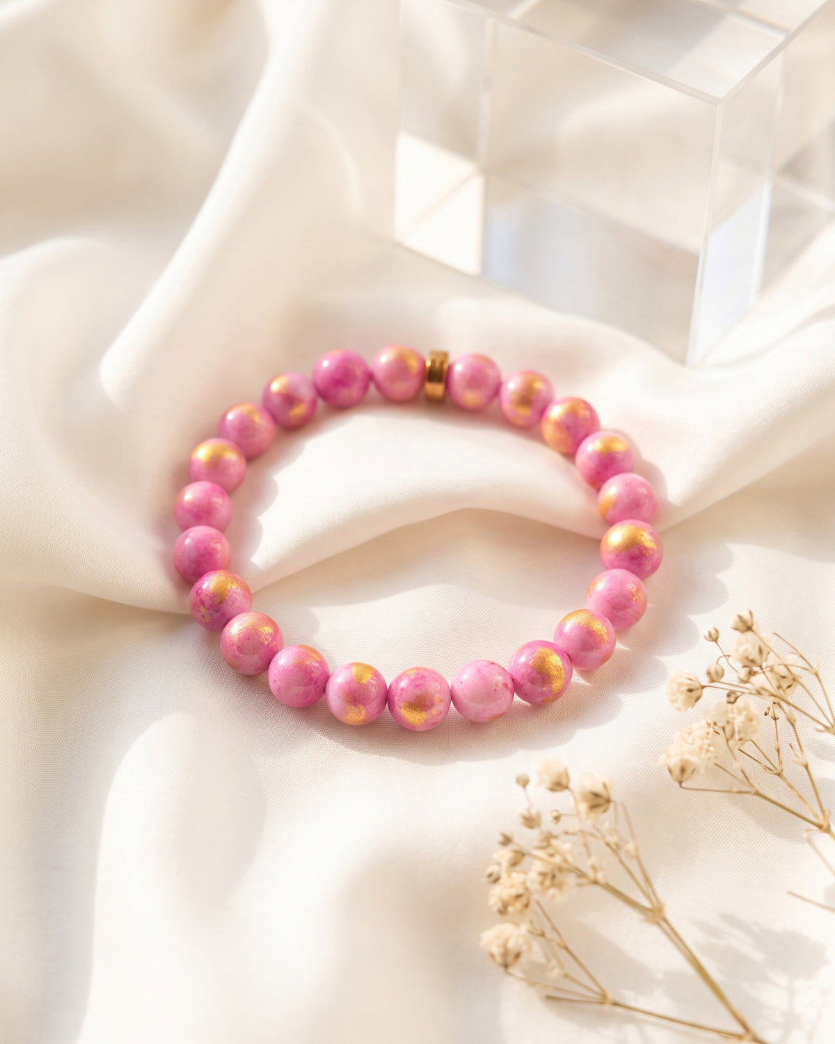 Pink Golden Jade