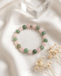Rose Quartz & Green Aventurine