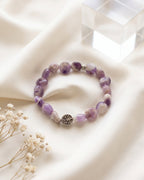 Amethyst Quartz Coin
