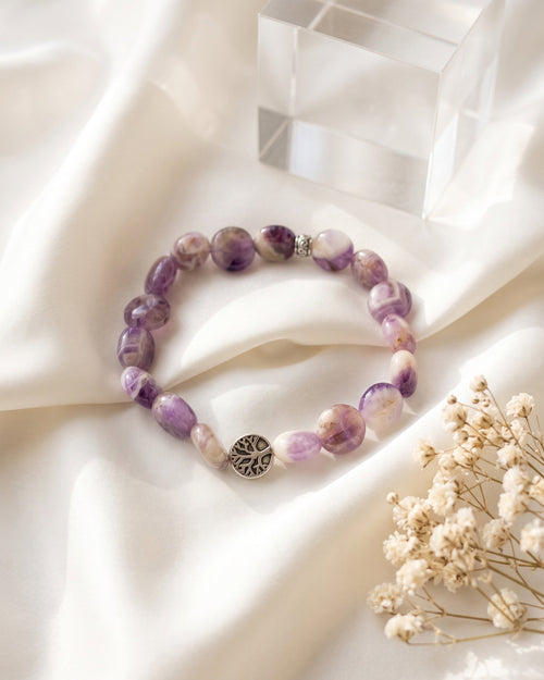 Amethyst Quartz Coin