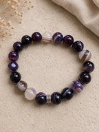 Purple Striped Agate