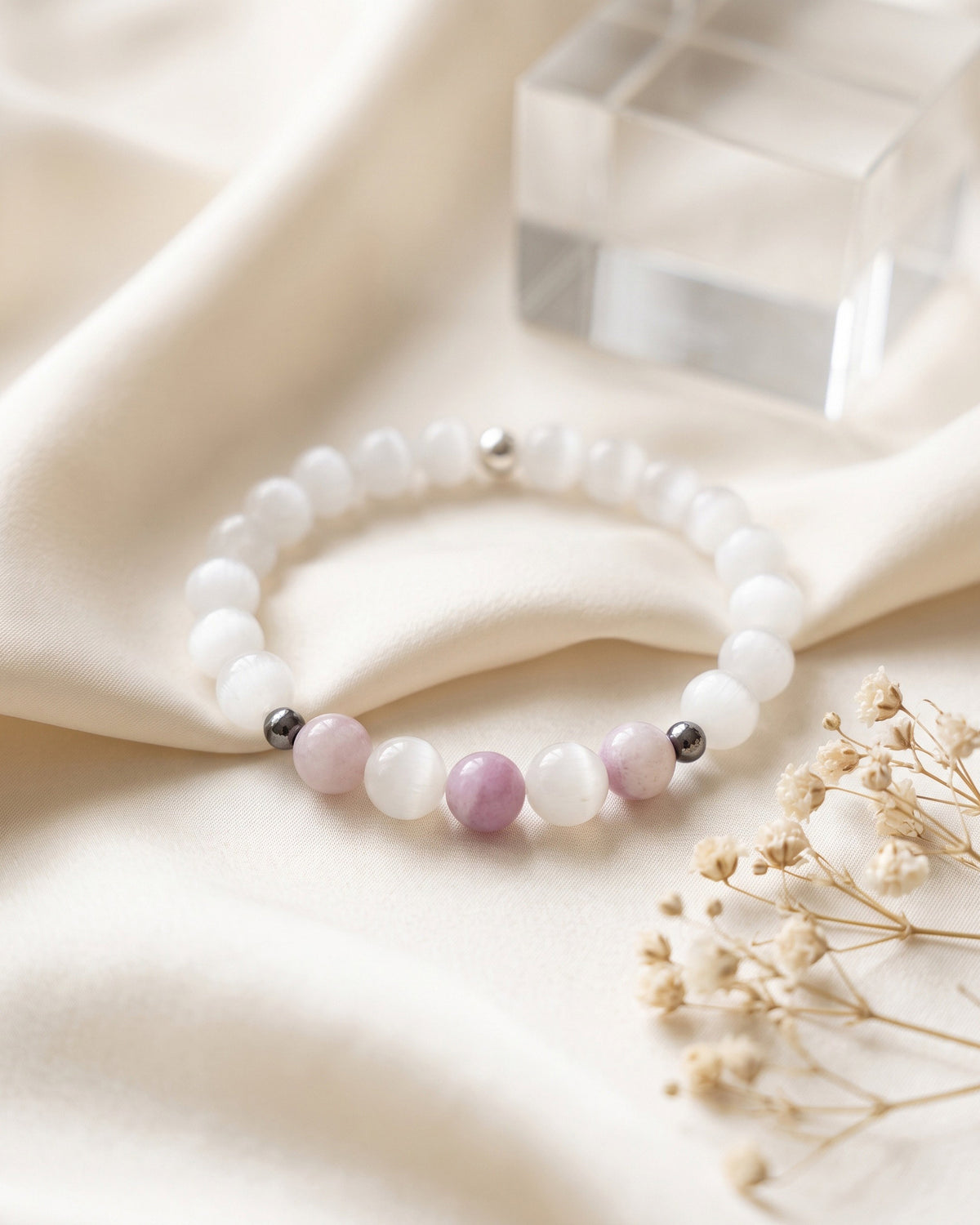 Selenite & Kunzite