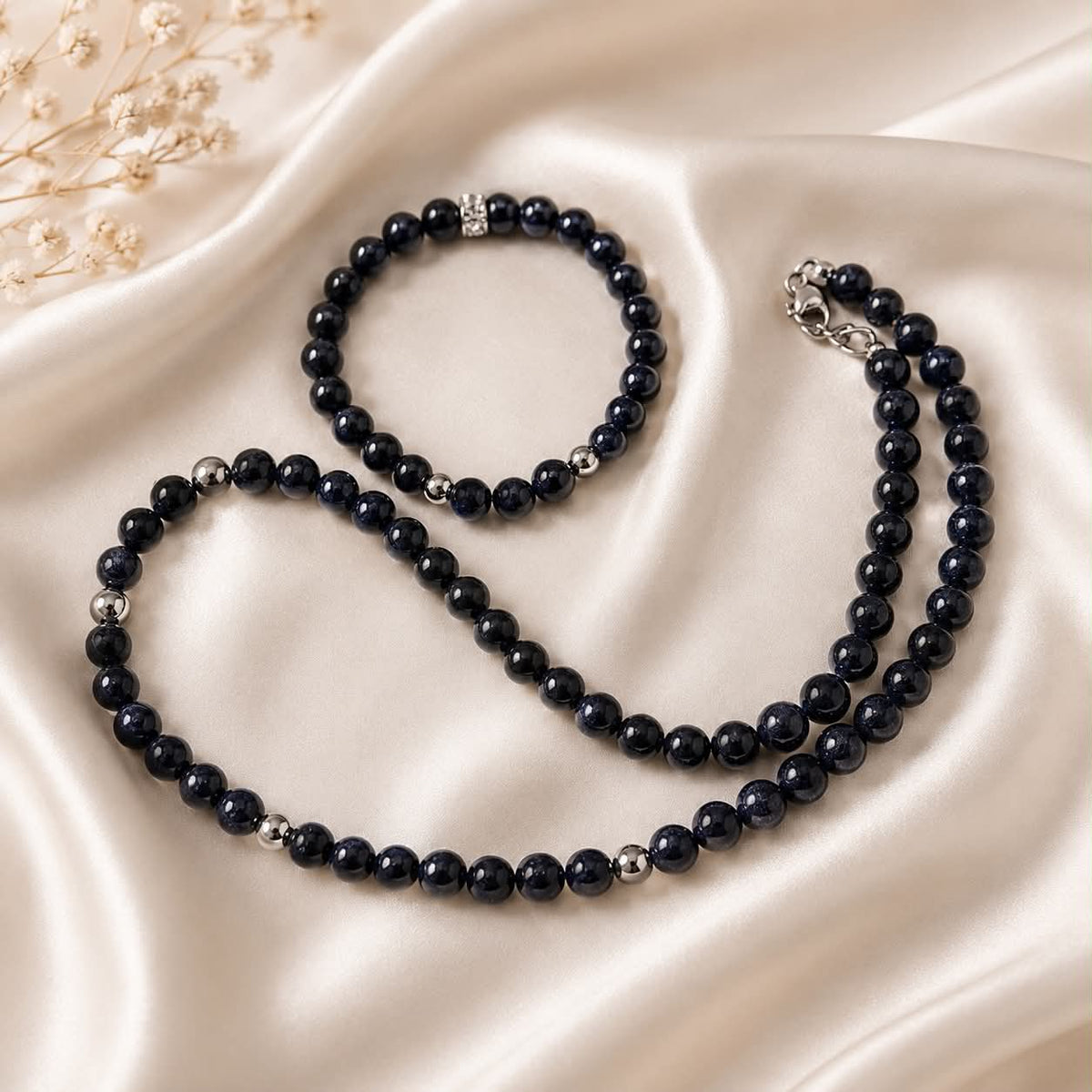 Dark Blue Goldstone Men’s Set
