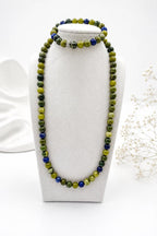 Nephrite Jade & Sodalite