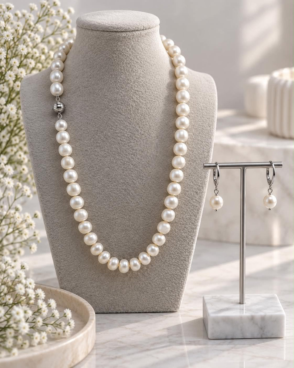 Classic Potato Freshwater Pearl Set