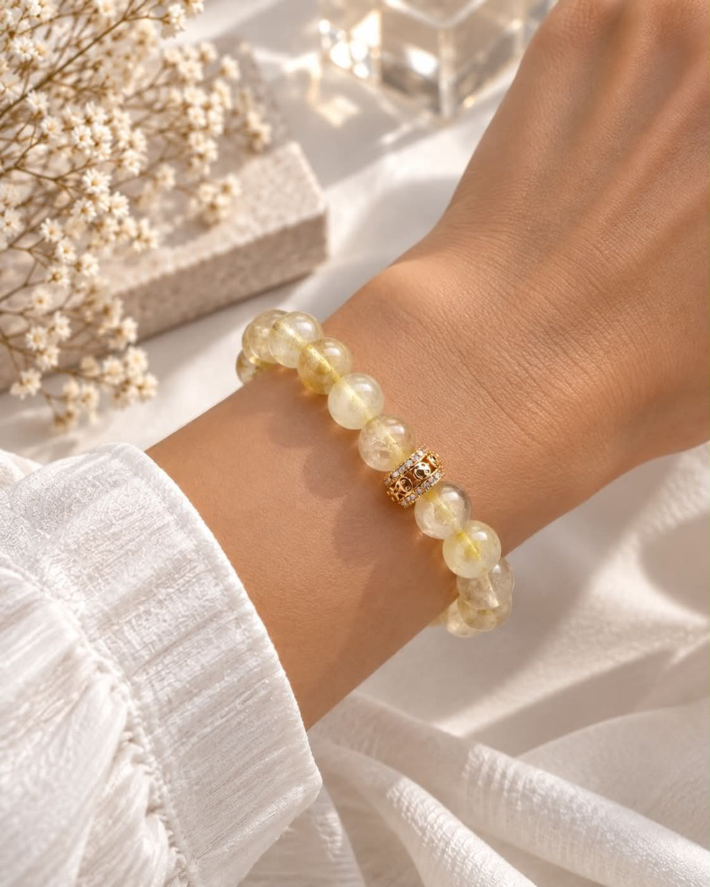 Golden Rutilated Quartz