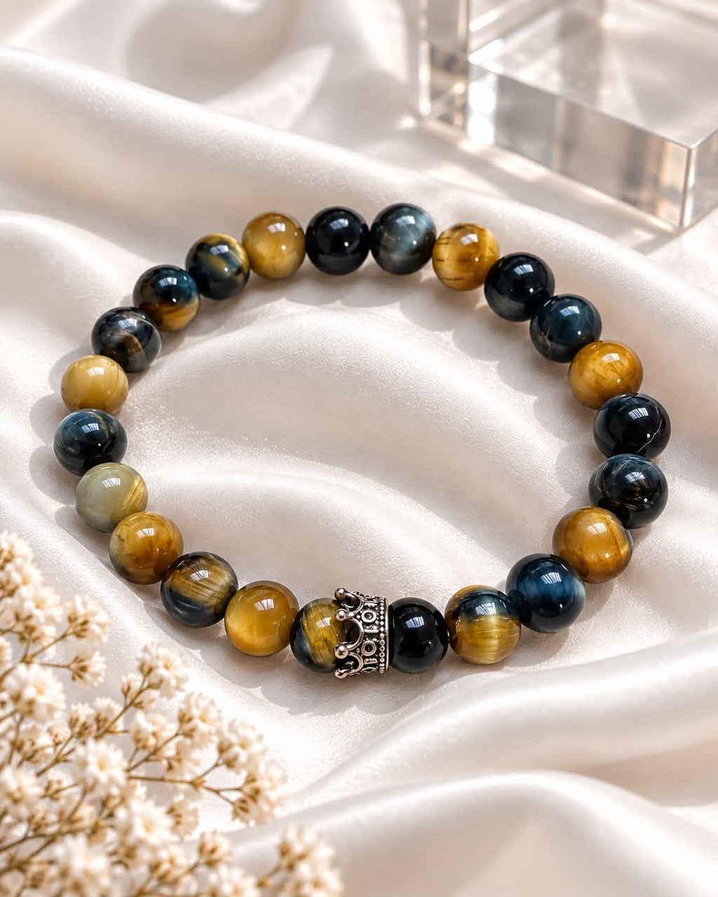 Dyed Blue Tiger Eye